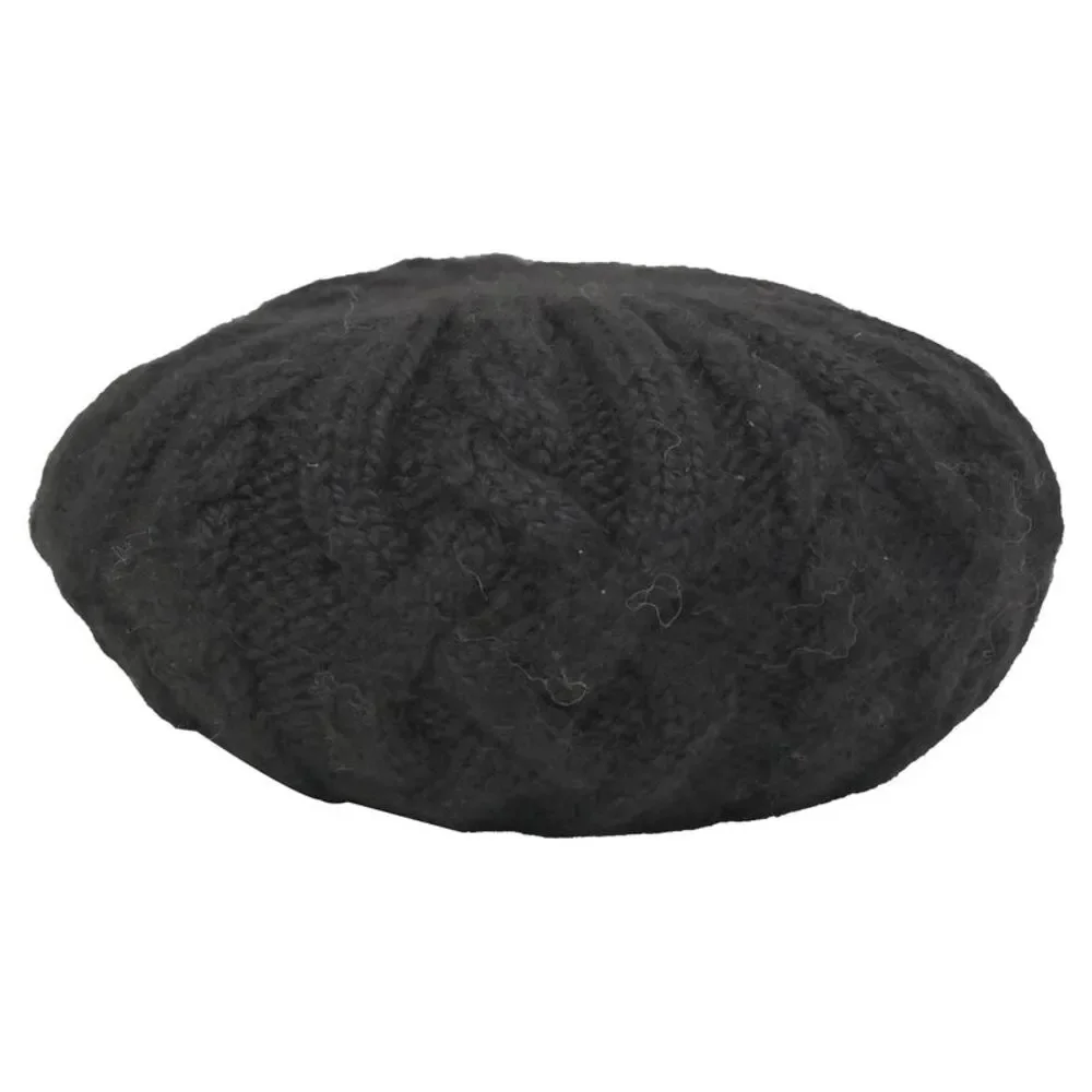 Eugenia Kim Jamie Alpaca Beret In Black Wool